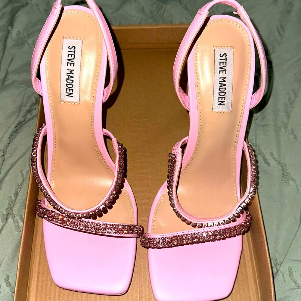Steve Madden pink stiletto heels